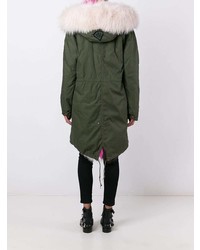 Женская оливковая парка от As65