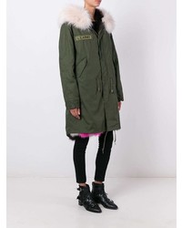 Женская оливковая парка от As65