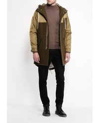 Мужская оливковая парка от GANT RUGGER