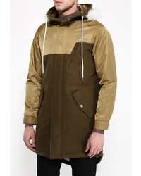 Мужская оливковая парка от GANT RUGGER