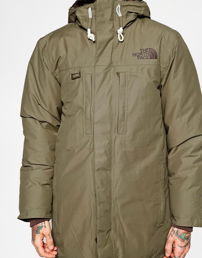 The north face hot sale himalayan long parka