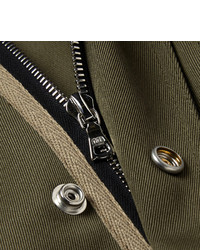 Мужская оливковая парка от Sandro