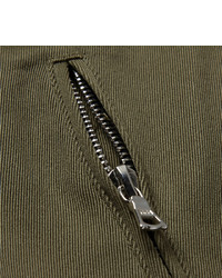 Мужская оливковая парка от Sandro