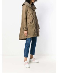 Женская оливковая парка от Woolrich