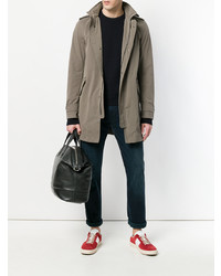 Мужская оливковая парка от Herno