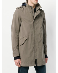 Мужская оливковая парка от Herno