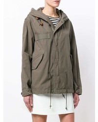 Женская оливковая парка от Mr & Mrs Italy