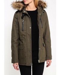 Женская оливковая парка от Jennyfer