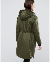 Женская оливковая парка от Whistles
