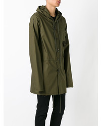 Мужская оливковая парка от Damir Doma