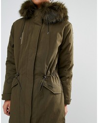 Женская оливковая парка от Whistles