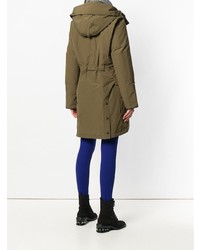 Женская оливковая парка от Canada Goose