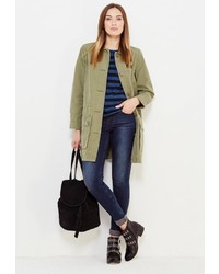 Женская оливковая парка от Levi's