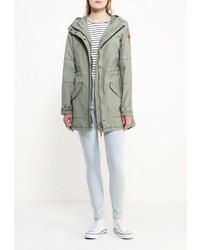 Женская оливковая парка от Luhta