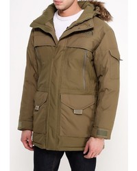 Мужская оливковая парка от North Face