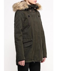 Женская оливковая парка от Only