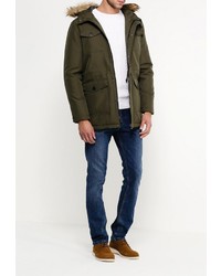 Мужская оливковая парка от Only &amp; Sons