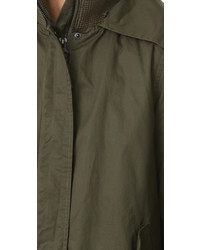 Женская оливковая парка от Derek Lam 10 Crosby