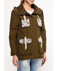 Женская оливковая парка от Patrizia Pepe