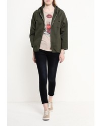 Женская оливковая парка от Perfect J