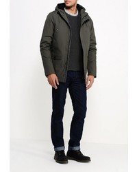 Мужская оливковая парка от Revolution