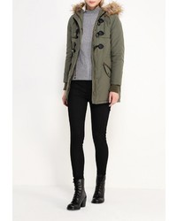 Женская оливковая парка от Stella