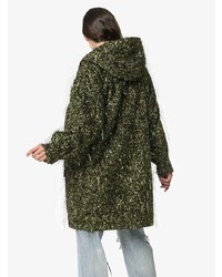 Женская оливковая парка от Ashish