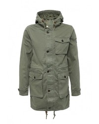 Мужская оливковая парка от Tommy Hilfiger Denim