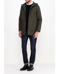 Мужская оливковая парка от Topman