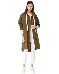 Женская оливковая парка от Rag & Bone