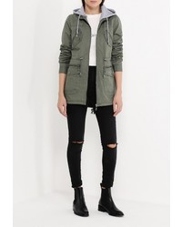 Женская оливковая парка от Z-Design