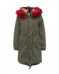 Женская оливковая парка от Z-Design