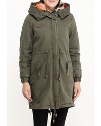 Женская оливковая парка от Z-Design