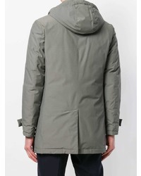 Мужская оливковая парка от Kired