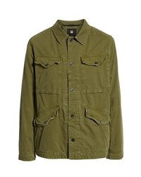 Оливковая полевая куртка