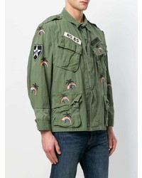 Оливковая полевая куртка от As65