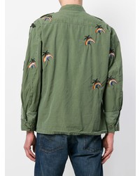 Оливковая полевая куртка от As65