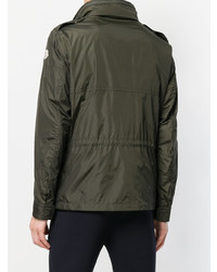 Оливковая полевая куртка от Moncler