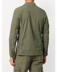 Оливковая полевая куртка от Woolrich