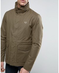 Оливковая полевая куртка от Fred Perry