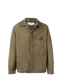 Оливковая полевая куртка от Golden Goose Deluxe Brand