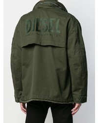 Оливковая полевая куртка от Diesel