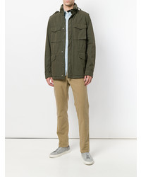 Оливковая полевая куртка от Aspesi