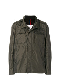 Оливковая полевая куртка от Moncler