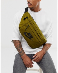 Мужская оливковая поясная сумка из плотной ткани от Nike
