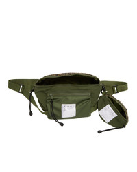 Мужская оливковая поясная сумка от Satisfy