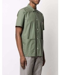Мужская оливковая рубашка с коротким рукавом от Carhartt WIP