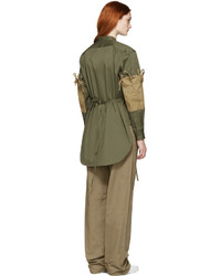 Женская оливковая рубашка от Ports 1961