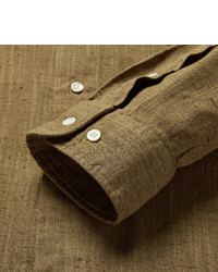 Мужская оливковая рубашка от Gant