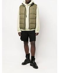 Мужская оливковая стеганая куртка без рукавов от Calvin Klein Jeans